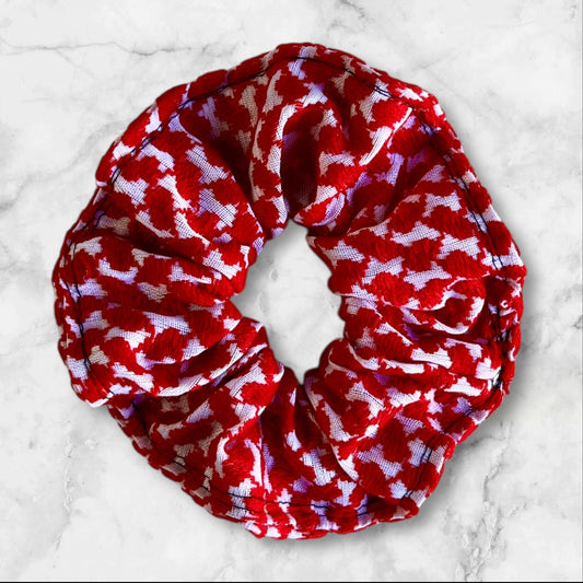 Tatreez Scrunchie Hair Ties – Palestinian Embroidered Designs