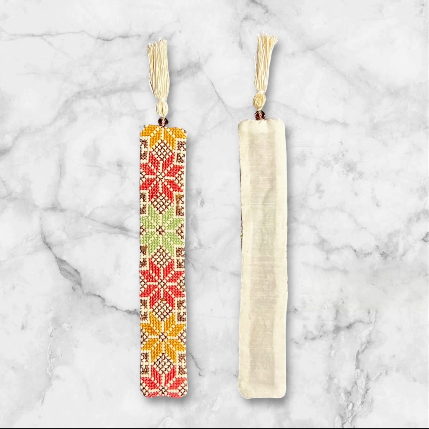 Handmade Embroidered (tatreez) Bookmarks