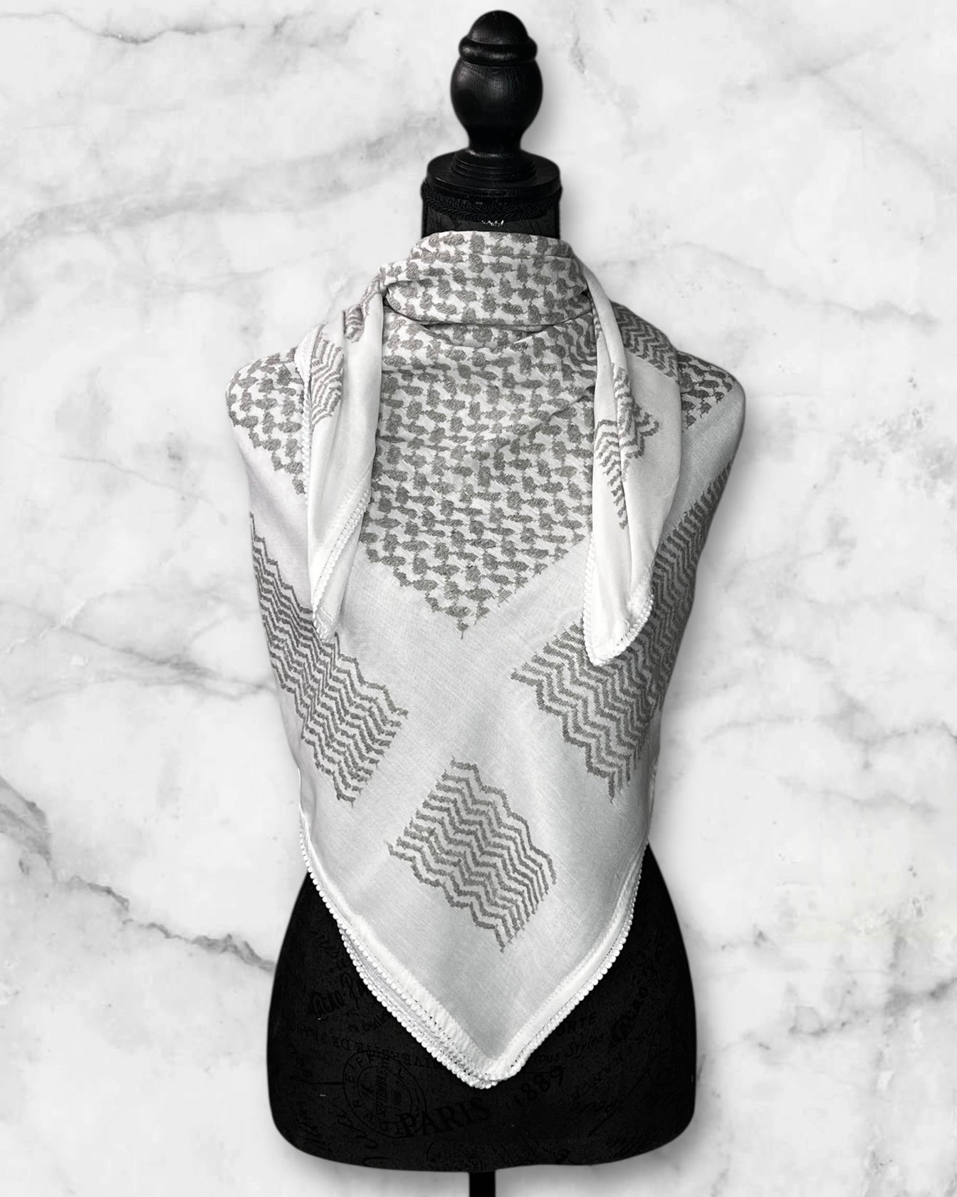 Classic Authentic keffiyehs and unique colored keffiyehs