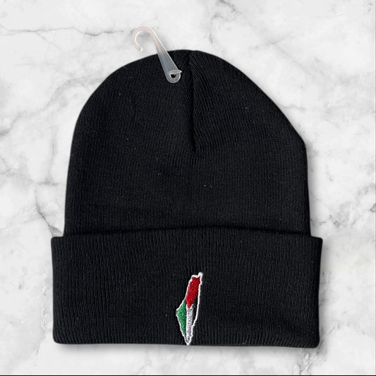 Palestine Embroidered Beanies