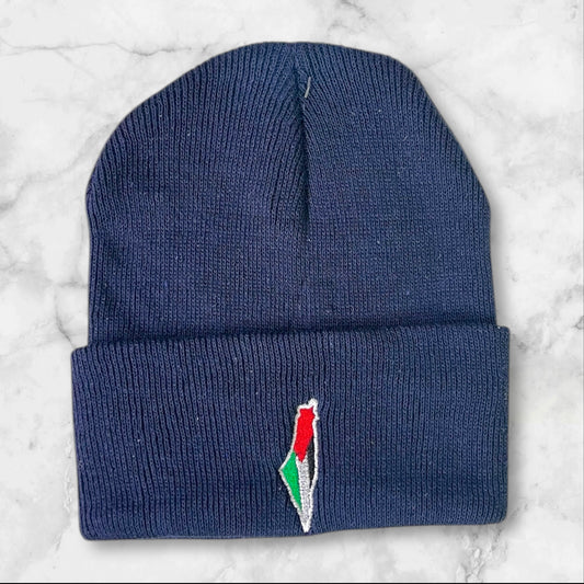 Palestine Embroidered Beanies