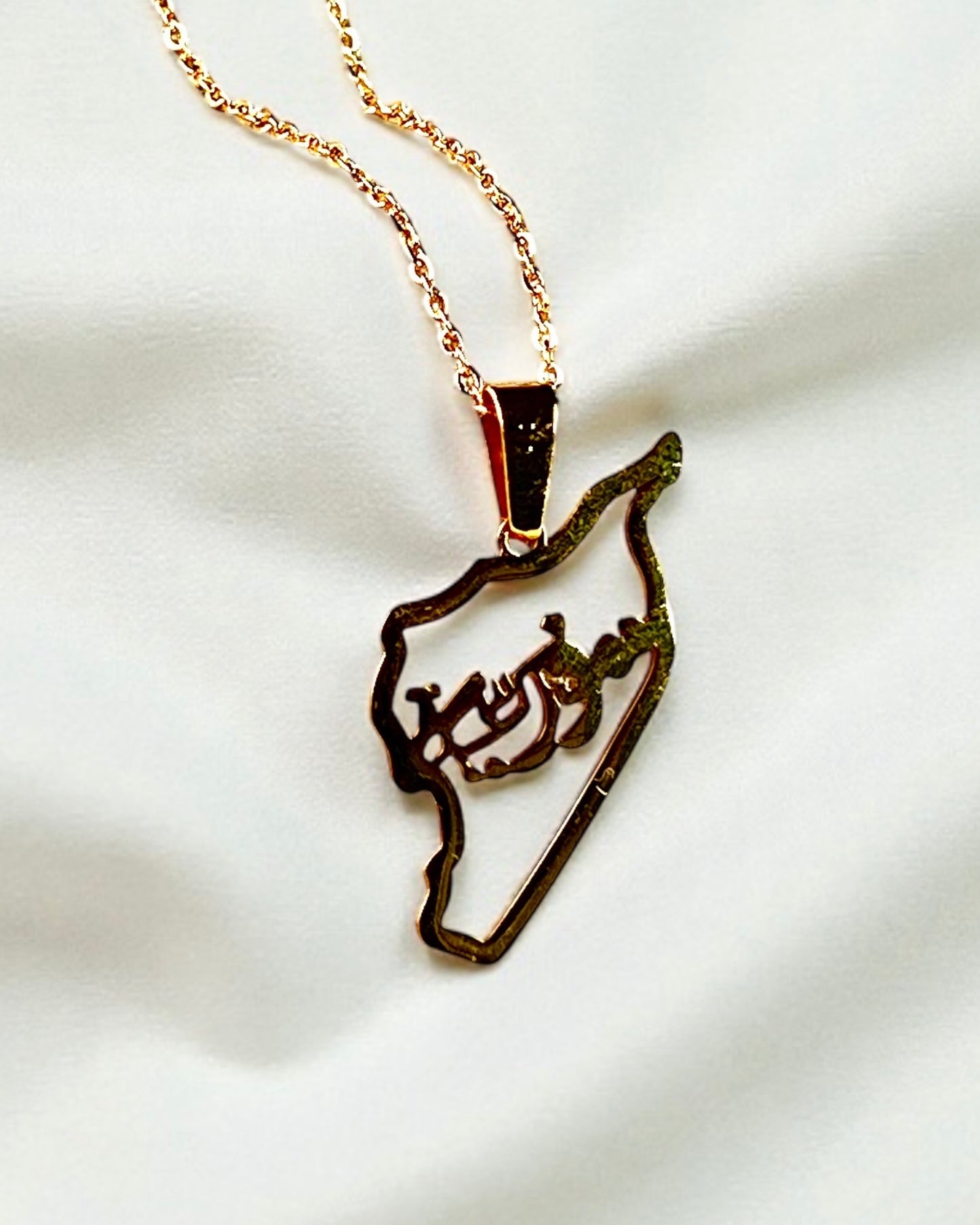 Stainless Steel Palestinian Necklaces