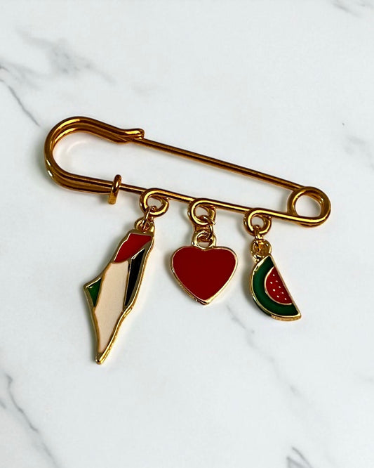 Assorted Palestinian Pins