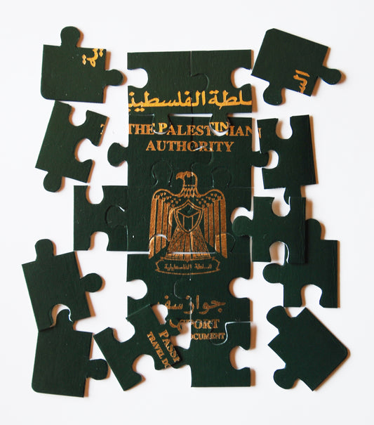 Palestinian Puzzle - Palestinian contemporary art installation