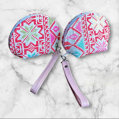Authentic Palestinian Embroidered (tatreez) Coin Pouches