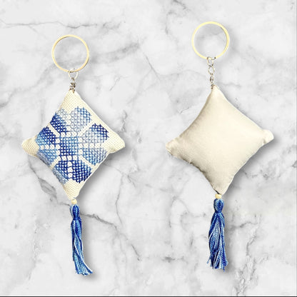 Handmade Embroidered (tatreez) Keychain Decorations