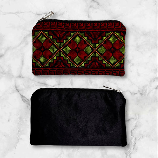 Handmade Palestinian Embroidered (tatreez) Clutch Bags