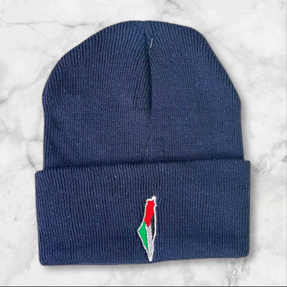 Palestine Embroidered Beanies