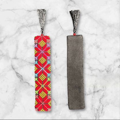 Handmade Embroidered (tatreez) Bookmarks