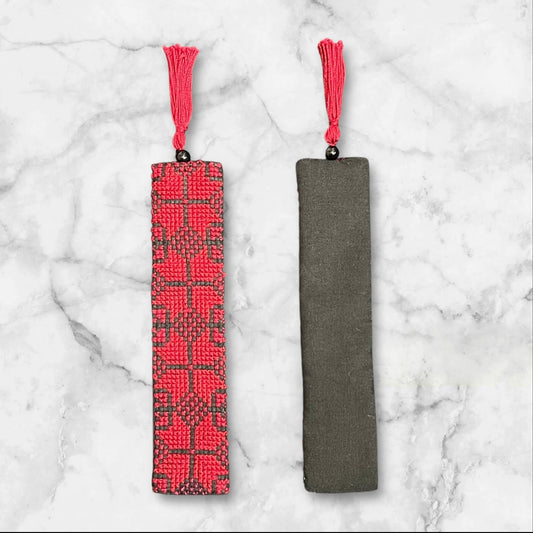 Handmade Embroidered (tatreez) Bookmarks