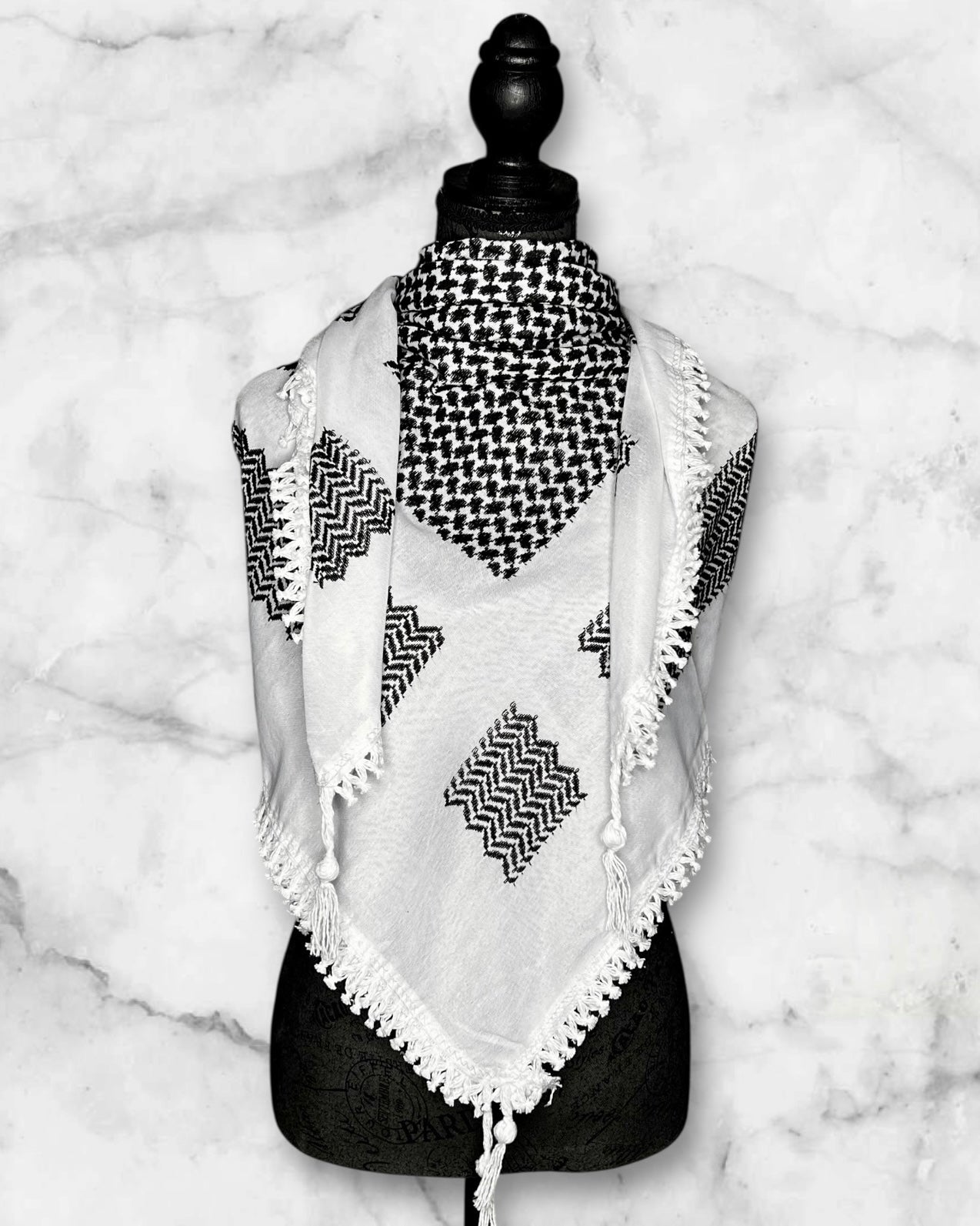 Classic Authentic keffiyehs and unique colored keffiyehs