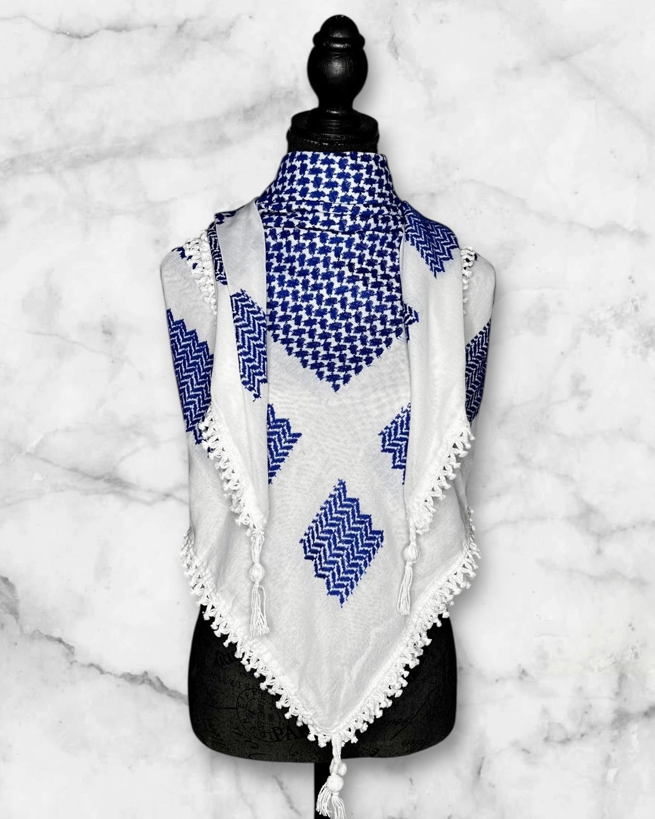 Classic Authentic keffiyehs and unique colored keffiyehs