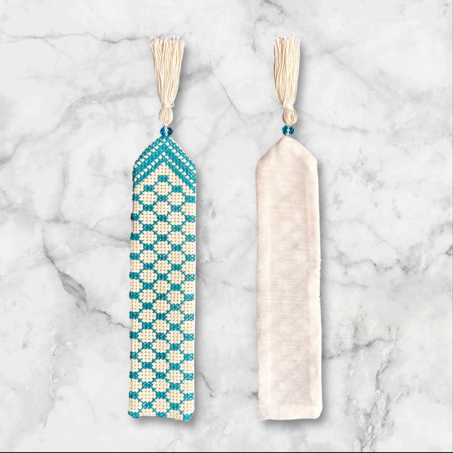 Handmade Embroidered (tatreez) Bookmarks