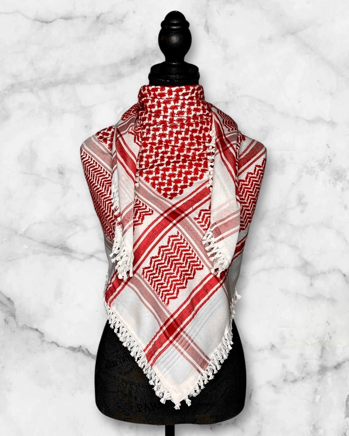 Classic Authentic keffiyehs and unique colored keffiyehs