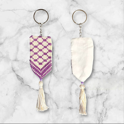 Handmade Embroidered (tatreez) Keychain Decorations