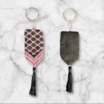 Handmade Embroidered (tatreez) Keychain Decorations