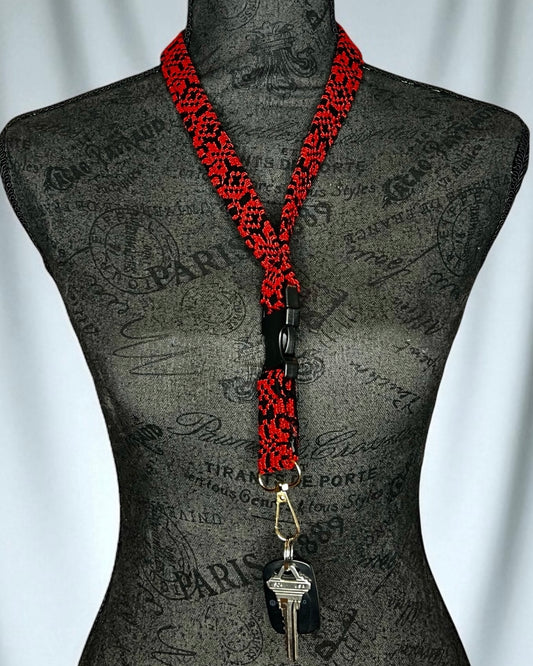 Keffiyeh & Tatreez Lanyards