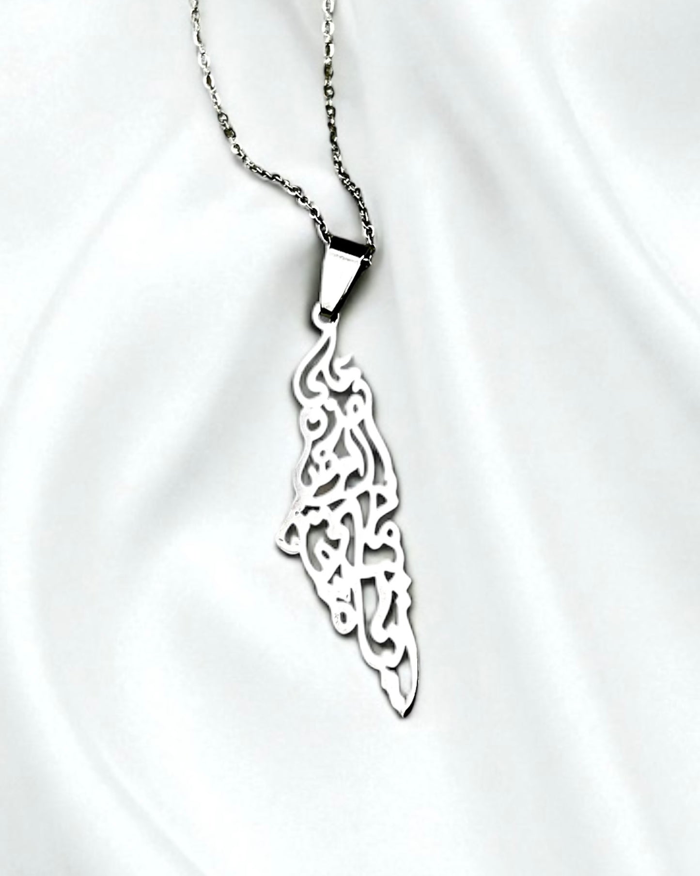Stainless Steel Palestinian Necklaces