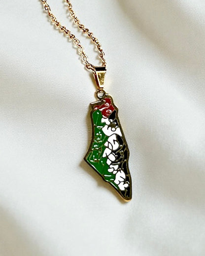 Stainless Steel Palestinian Necklaces