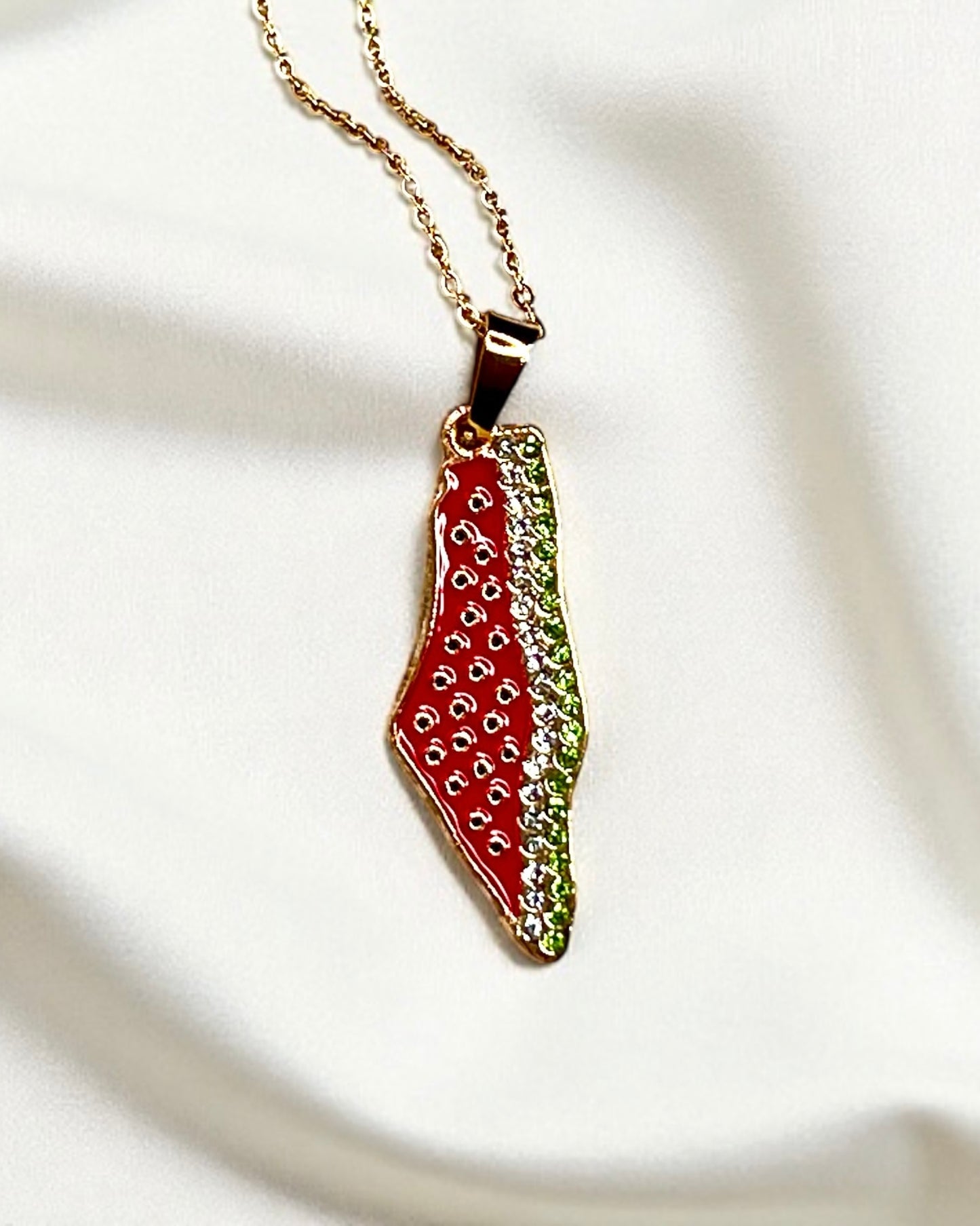 Stainless Steel Palestinian Necklaces