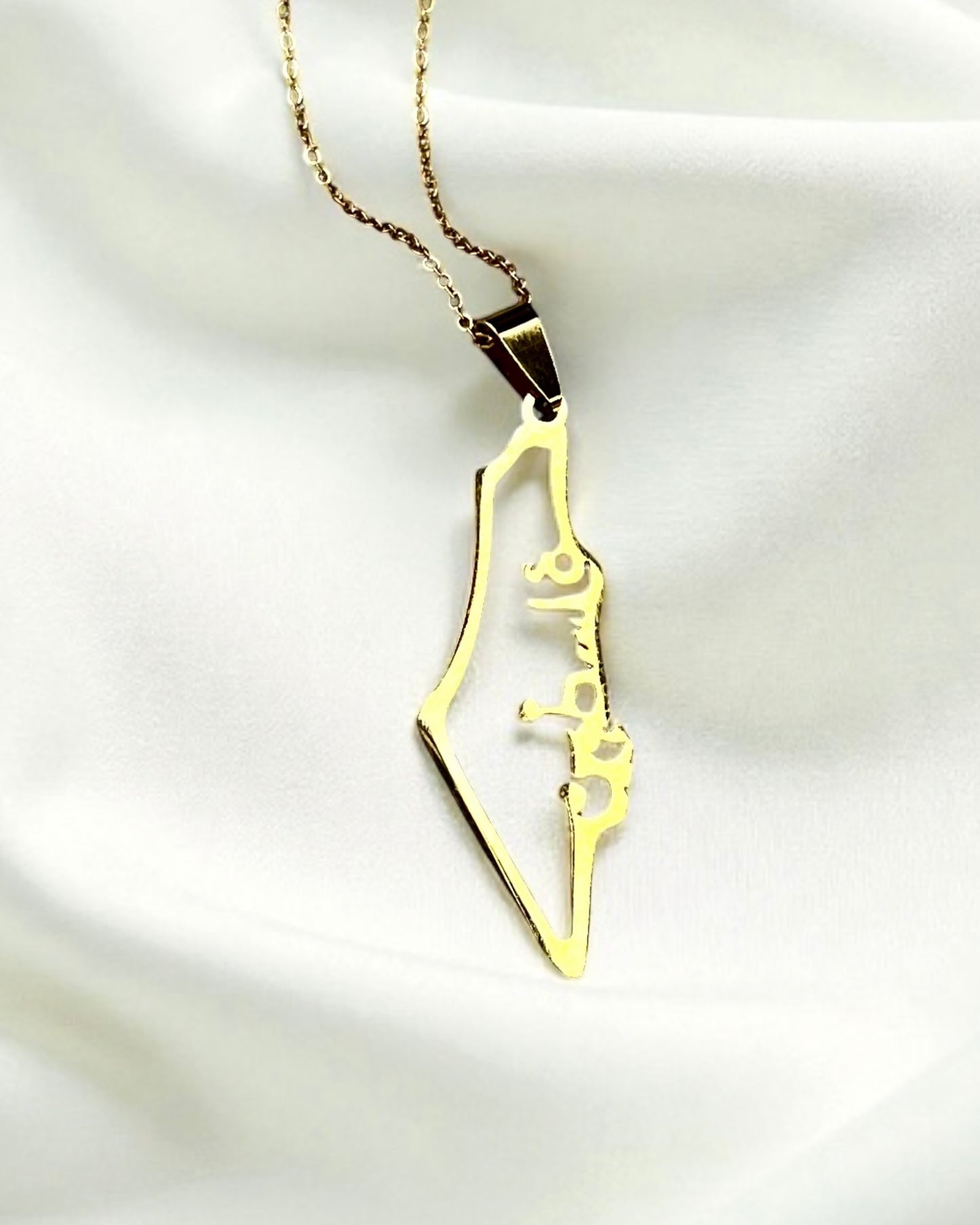 Stainless Steel Palestinian Necklaces